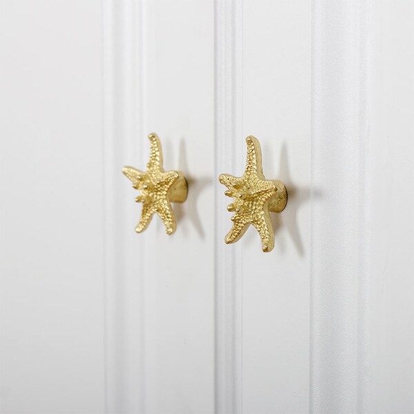 Starfish Knobs Etsy