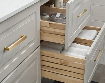 Tirador de latón dorado para muebles de salón, tirador para puerta de armario, tirador para cajón de cocina, tirador de latón dorado para armario - A249