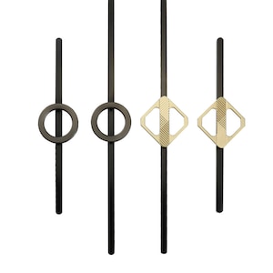 Furniture Drawer handle Closet cabinet black and gold pull Kitchen room cabinet pulls bedroom wardrobe pull furniture fitting for home- A509