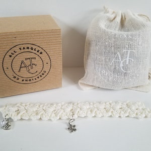 Woven & Braided Soft Cotton Charm Bracelets, Cotton String Bracelets, Bohemian Friendship Bracelet, Many Colors, Gift for her