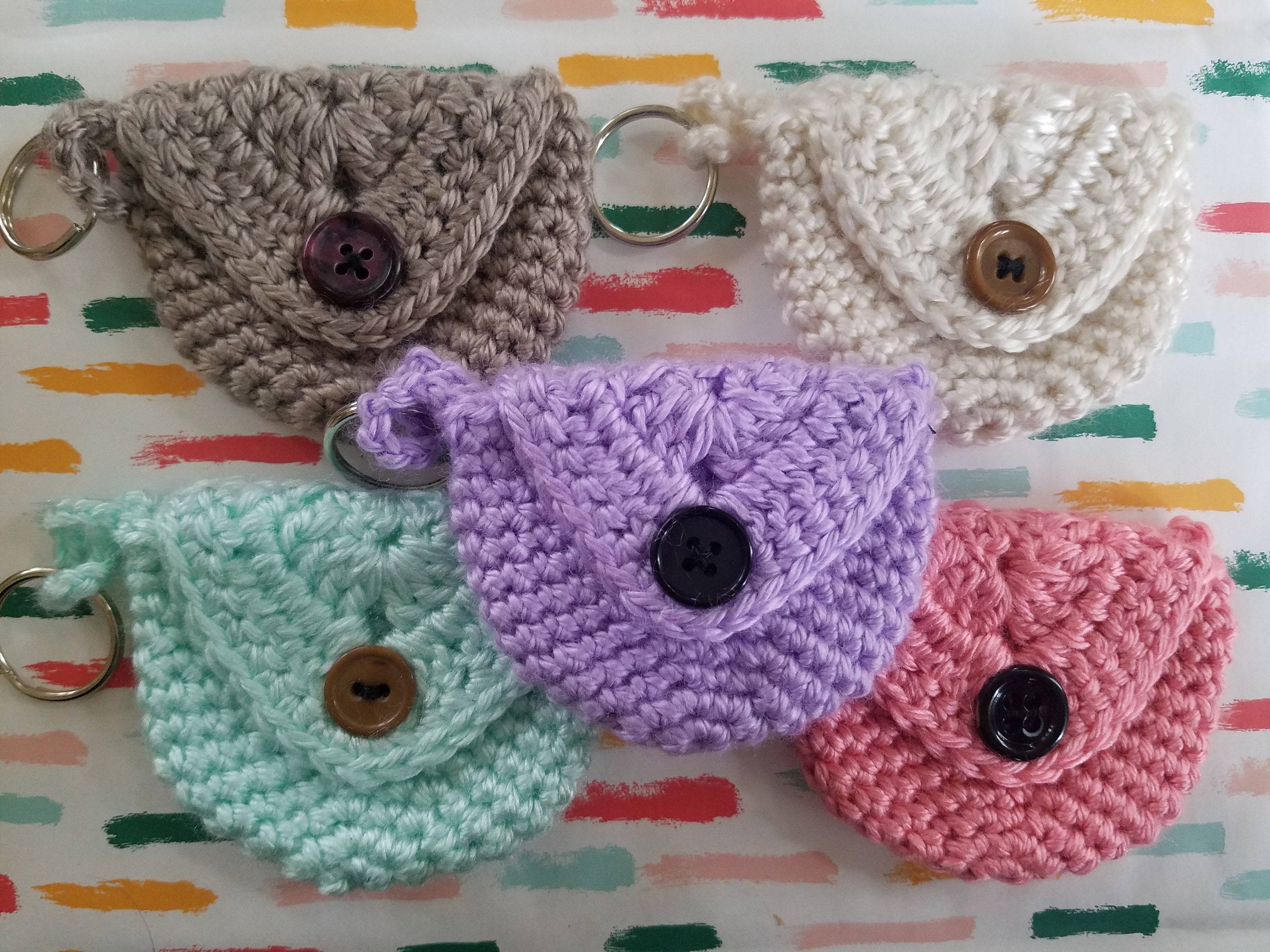 38 Crochet Patterns for Gifts, Decor, Accessories, and Amigurumi 31 Crochet Coin Pouch Keychain