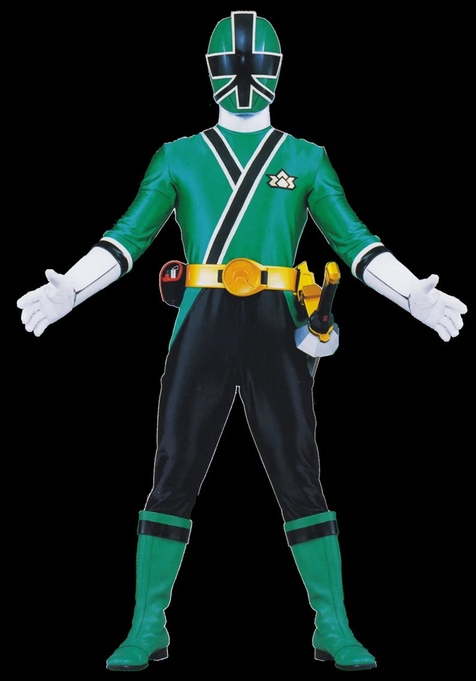 Green Samurai Power Ranger Full Set Cosplay Costume Custom-made - Etsy