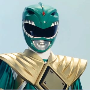Green Ranger MMPR  full set cosplay costume custom-made
