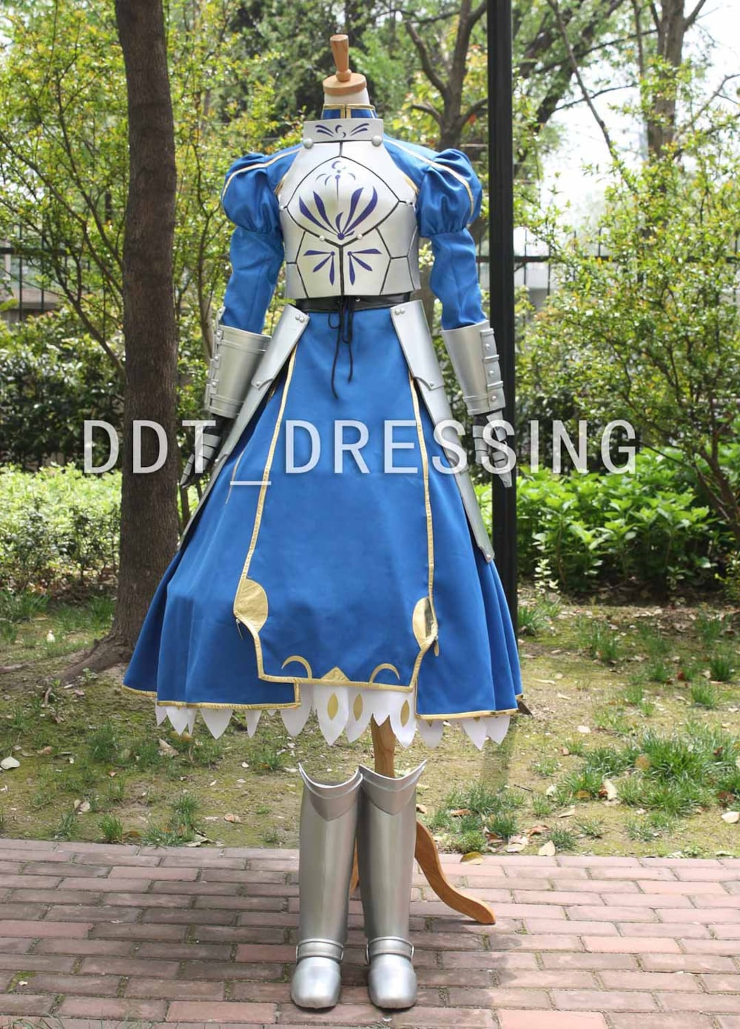 Fate/stay Night Saber Cosplay Costume Full Set - Etsy
