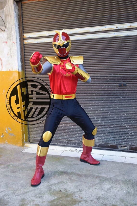 忍風戦隊ハリケンジャー 公式ジャケット コスプレ 衣装 爆上戦隊ブンブンジャー 忍風戦隊ハリケンジャー ハリケンレッド ジャケットver.2