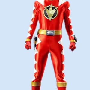Power Rangers: Dino Thunder Red Dino Ranger full set cosplay costume custom-made