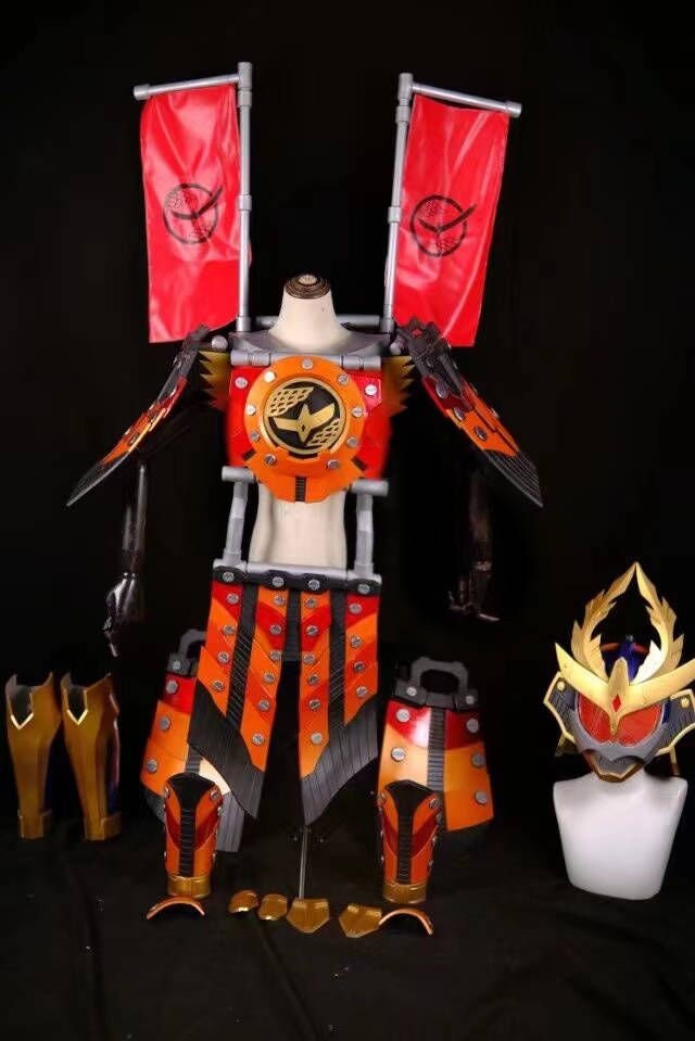 仮面ライダー鎧武 カチドキアームズ フルセット 着用可能 コスプレ衣装