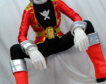 O　創作コスプレ衣装フルセット スーパーメガフォースレンジャーレッドトロイバロウズフルセット