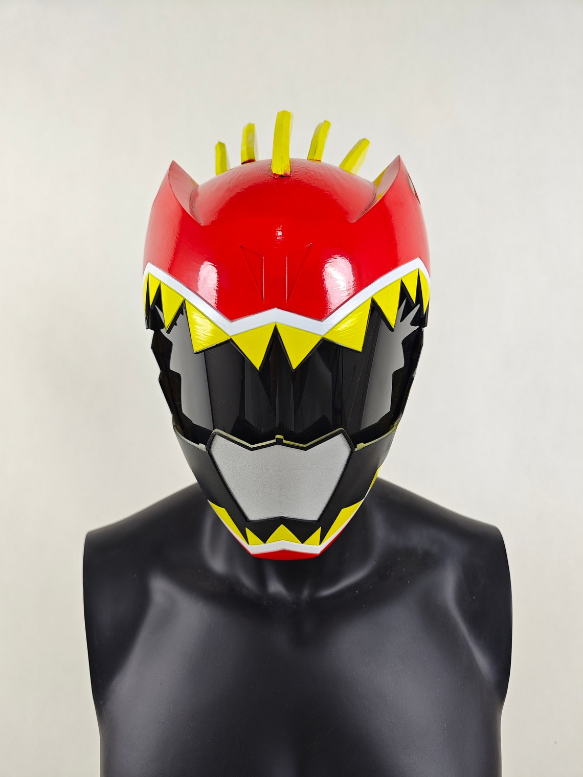 Power Ranger Dino Charge Kyoryu Red Carnival Wearable Cosplay Costume ...
