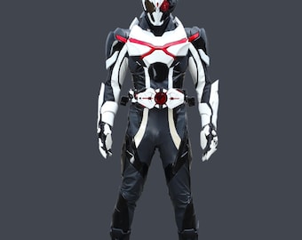 仮面ライダー アーマーパーツ ダークグリーン コスプレ 1/1 特撮ヒーロー 仮面ライダーアークワン コスプレ衣装 フルセット オーダーメイド
