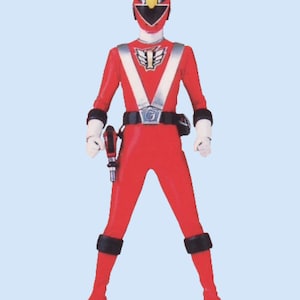 Power Rangers RPM  Operator Series Red full set cosplay costume custom-made