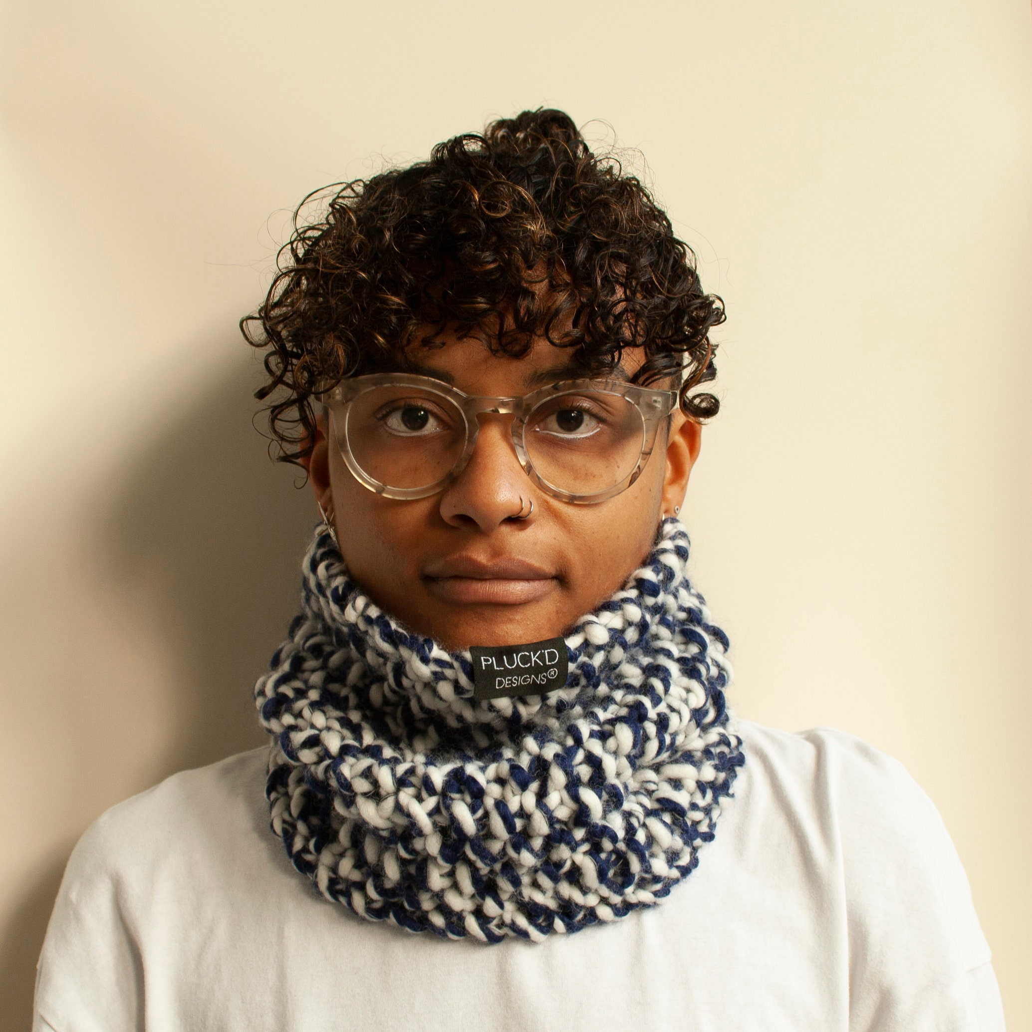 Unisex Adult Reflective Chunky Moss Stitch Snug Snood - Etsy