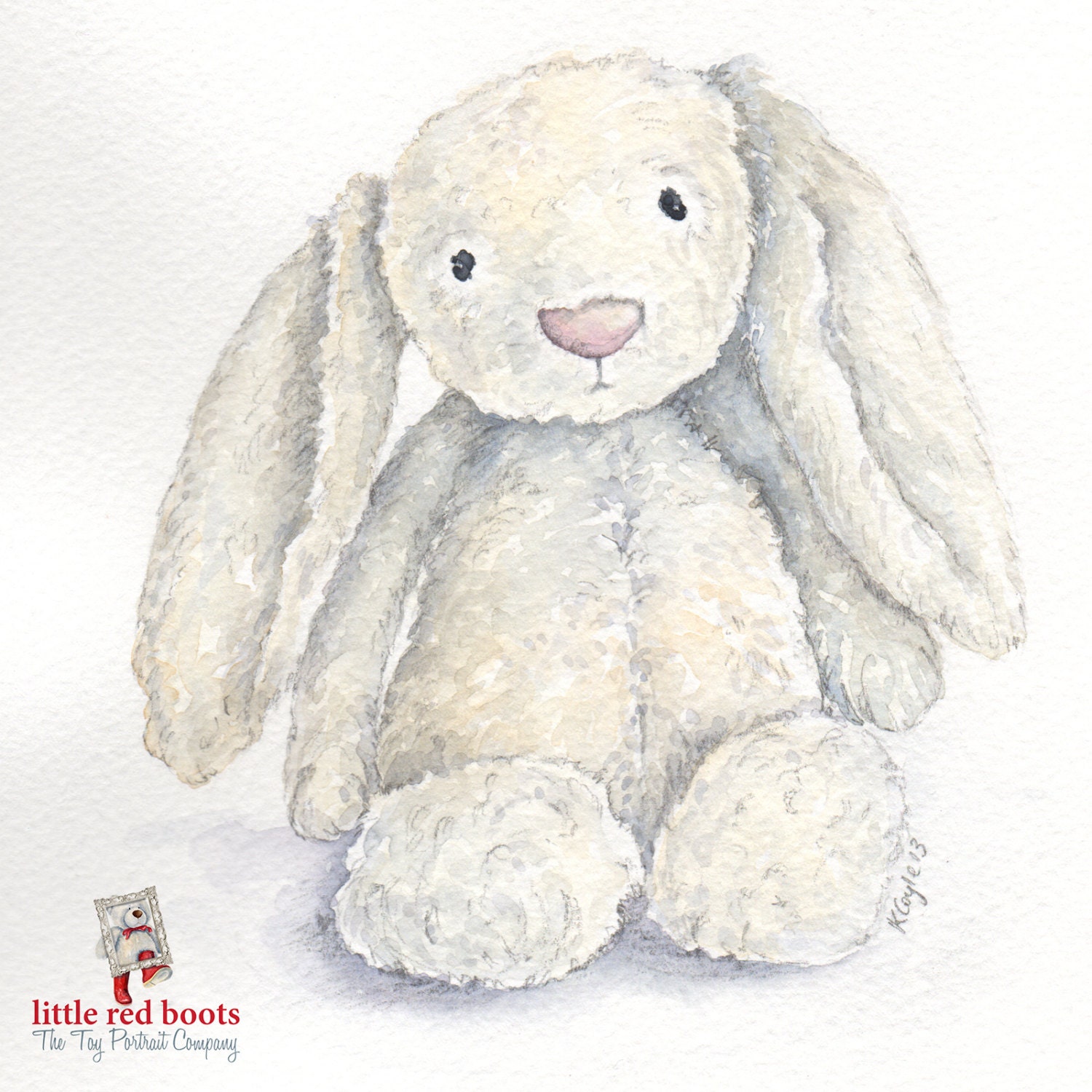 Jellycat Bashful Bunny Print Bunny Toy Nursery Print Etsy