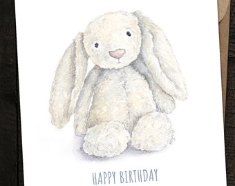 Jellycat Bunny – Geburtstagskarte