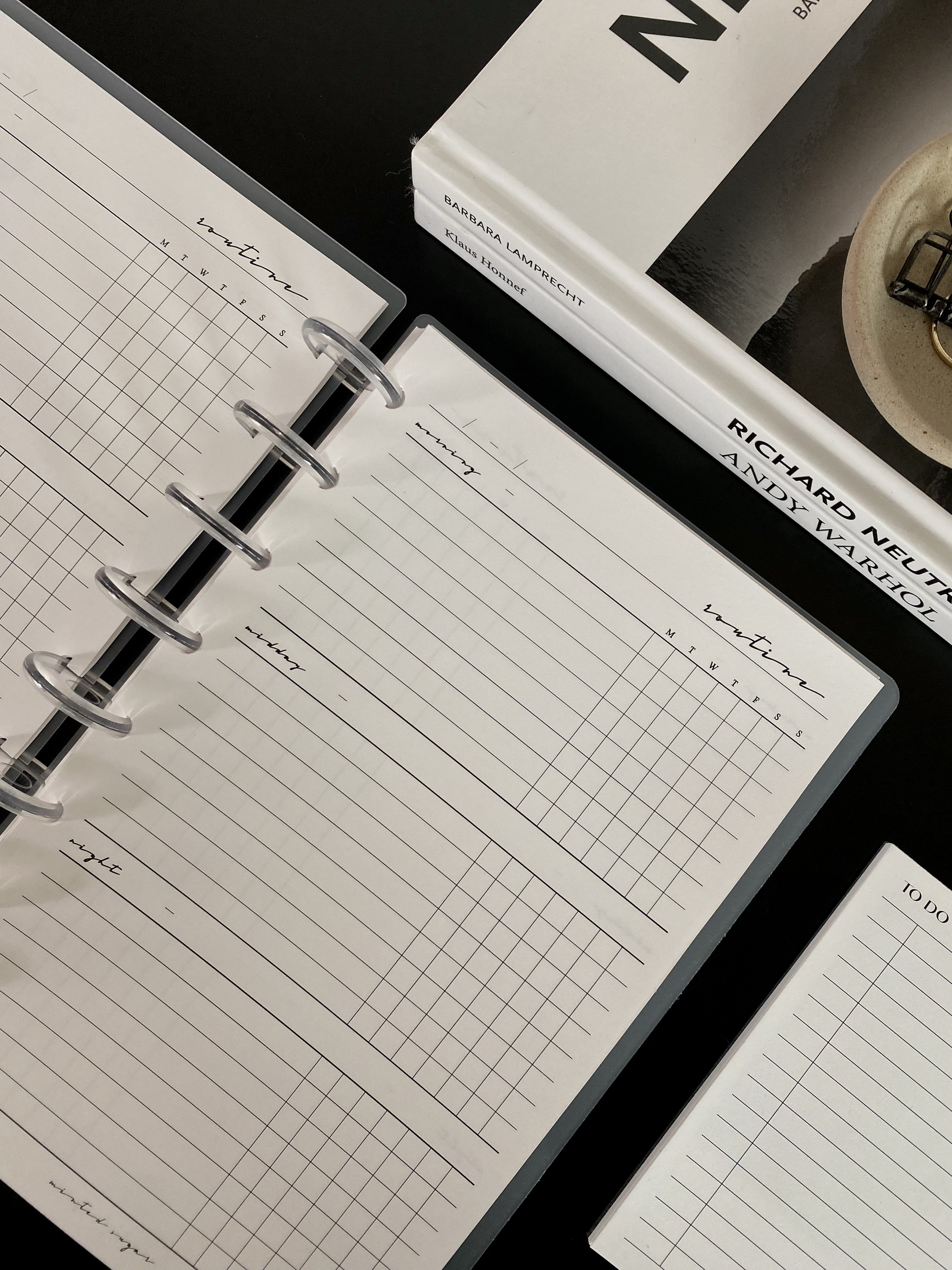 Routine Inerts Routine Tracker Inserts | Habit Tracking Planner Pages | A5 Personal ...