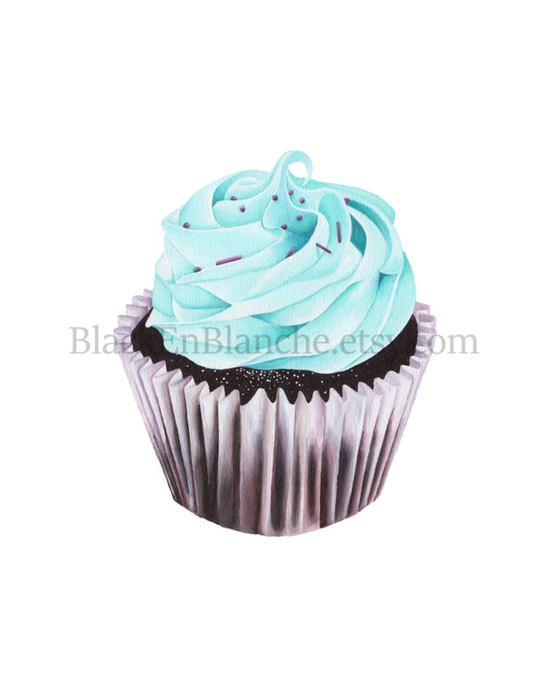 Sweetest Birthday Wishes Mint Icing Cupcake Birthday Card Foodie Birthday Card Birthday Cupcake Card Baker Birthday Chocolate Cupcake