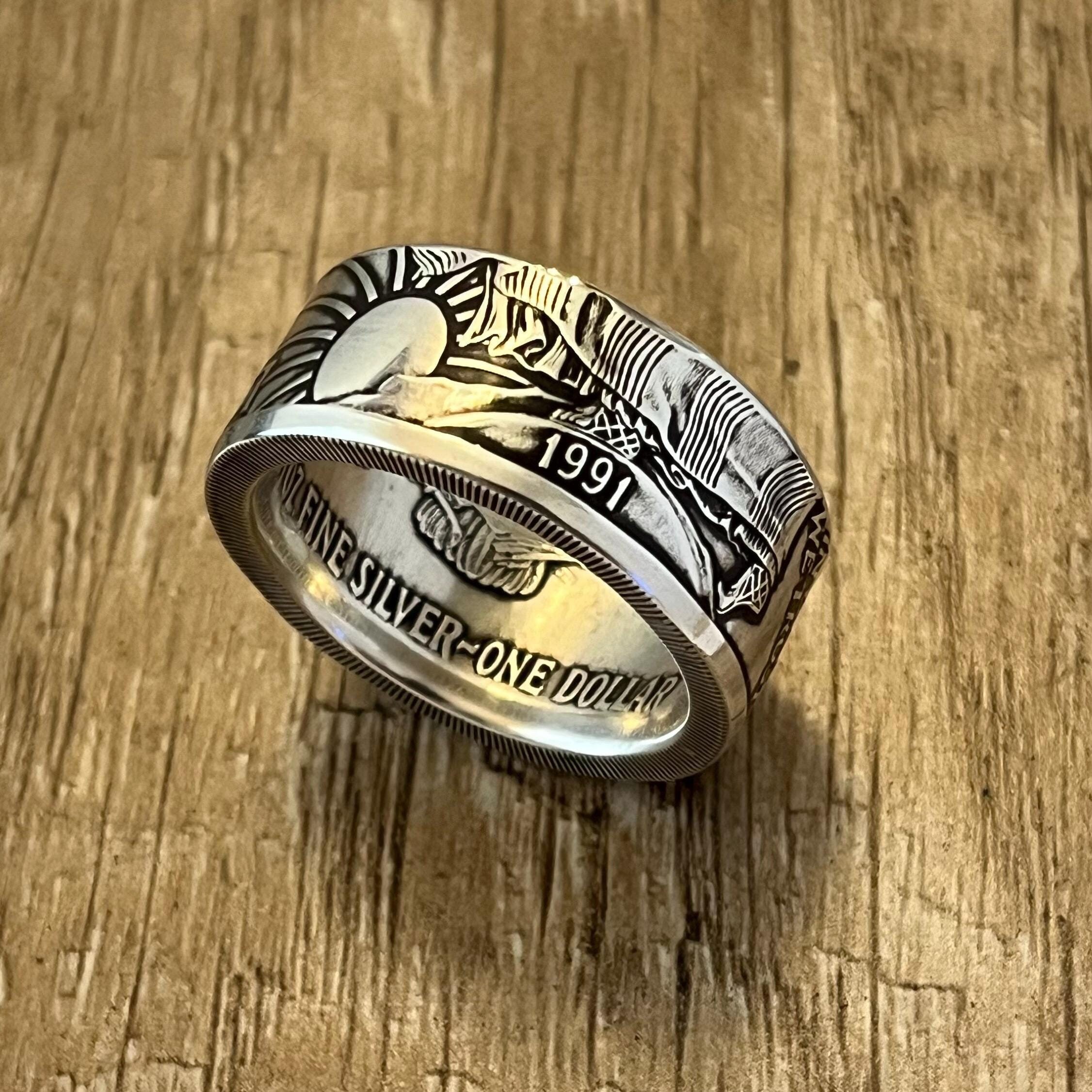 1993 Silver Ring - Etsy