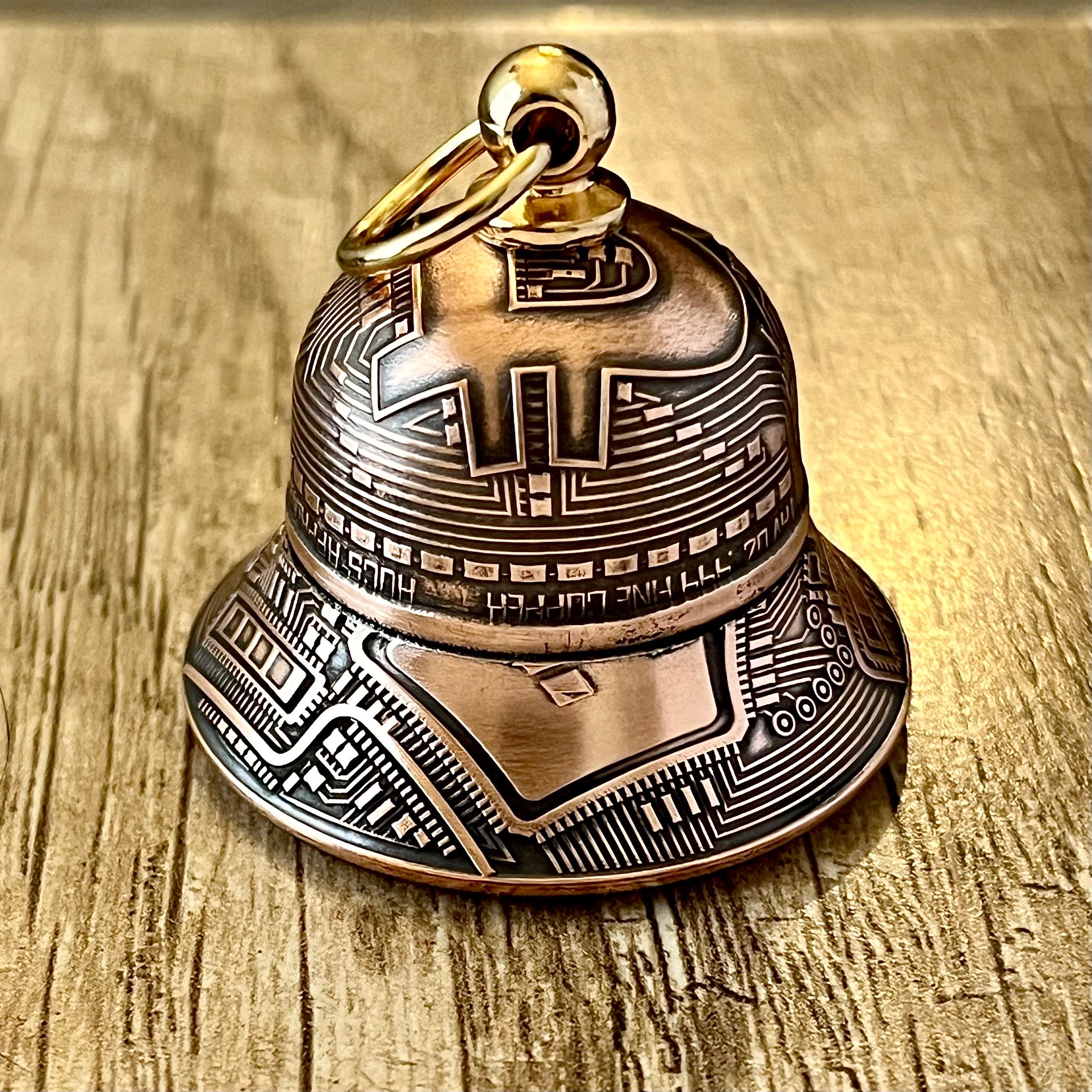 Bitcoin Motorcycle Bell – Handcrafted From .999 Fine Copper Coins –  Includes Gift Box - Etsy