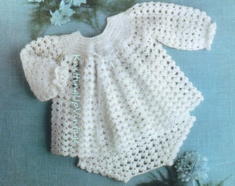Baby Crochet Pattern Lacy Angel Top, Hooded Cape, Pants Pdf - Etsy