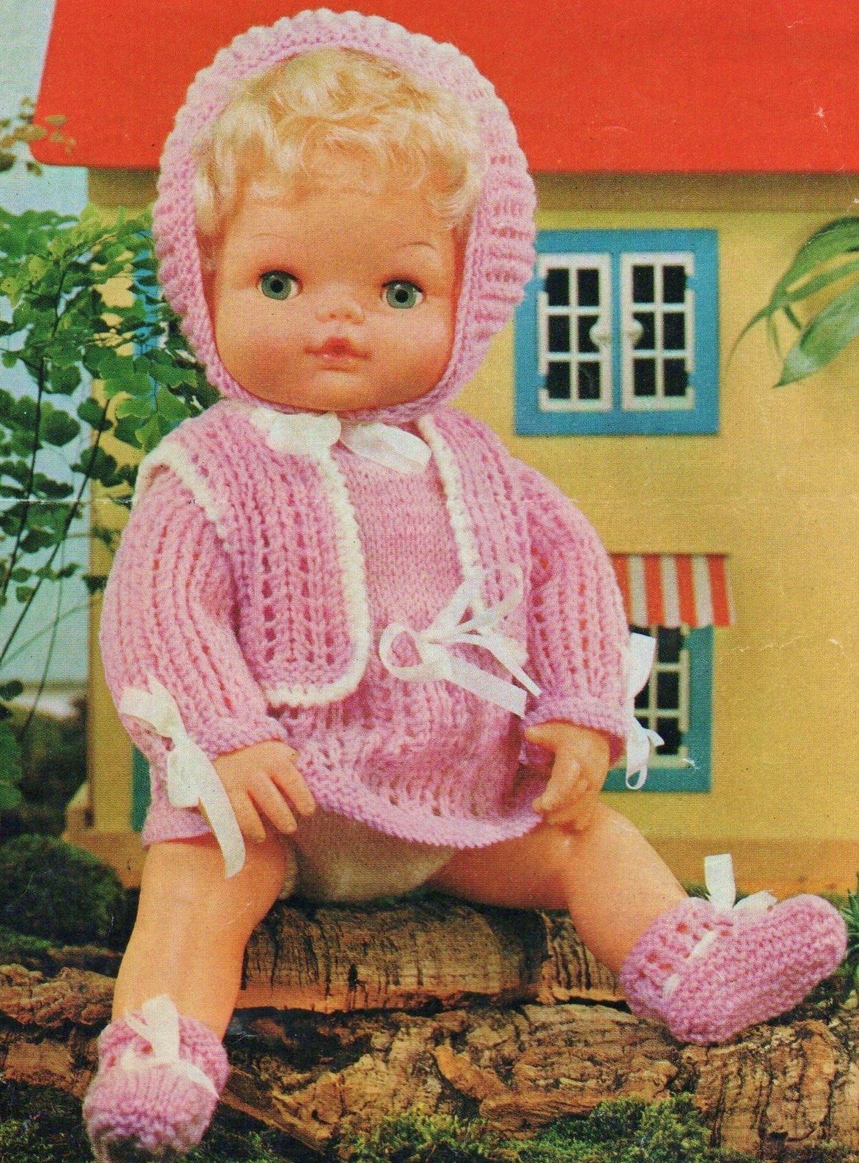 Knitted baby doll clothes online