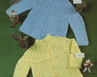 トップス FAF ANGEL RAGLAN KNIT CARDIGAN(ECRU) Babies Raglan Cardigan and Lace Patterned Angel Top, Vintage