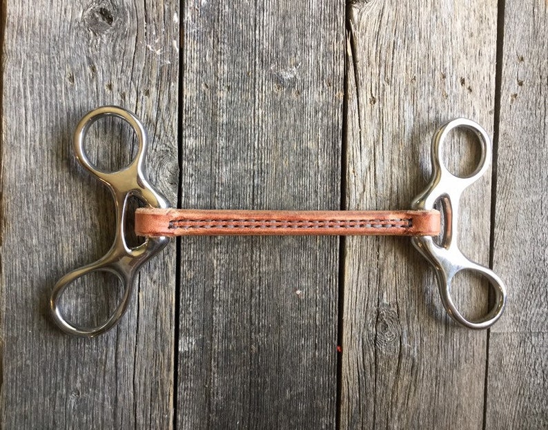 Leather Short Shank Western Curb Bit Etsy