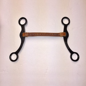 Leather Western Shank Bit