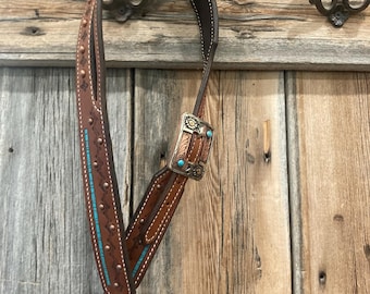 Hand Tooled Leather Headstalls *Multiple options! *