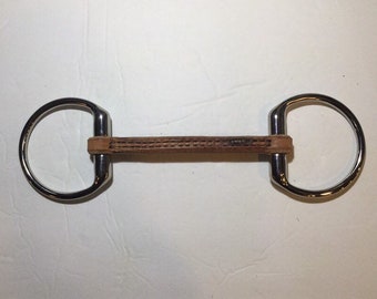 Leather or Rope Eggbutt Snaffle Bit