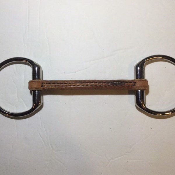 Leather or Rope Eggbutt Snaffle Bit