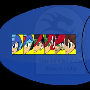 Mega Man Through The Ages
