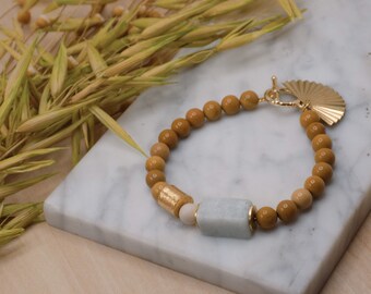 I. Mookaite + Amazonite Bracelet | ESSENTIALS SERIES