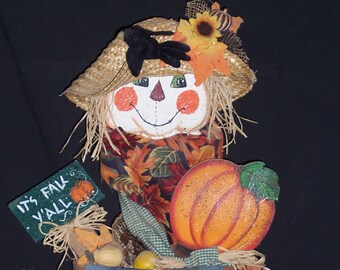 E Pattern, Scarecrow Wood Pattern Packet, Fall, Scarecrow, Flower Pot, Pumpkin, Halloween, Thanksgiving, Holiday, Photo Prop