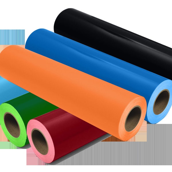 Oracal 651 12"x5 Ft, 12"x10 Ft,  Vinyl Rolls Assorted Colors FAST SHIP