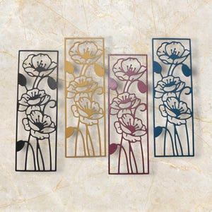 Découpes rectangle de fleurs/Junk Journal/Scrapbook Supplies/Die Cut/Card making/Scrapbooking/Card making/Paper Craft/Net Die Cut/Lace