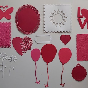Assortiment de petites découpes/éphémère/journal indésirable/fourniture de scrapbooking/embellissement de papier/carte de souhaits/15 pièces
