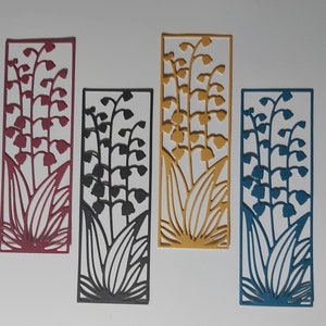 Découpes rectangle de fleurs/Junk Journal/Scrapbook Supplies/Die Cut/Card making/Scrapbooking/Card making/Paper Craft/Net Die Cut/Lace