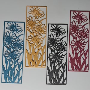 Découpes rectangle de fleurs/Junk Journal/Scrapbook Supplies/Die Cut/Card making/Scrapbooking/Card making/Paper Craft/Net Die Cut/Lace