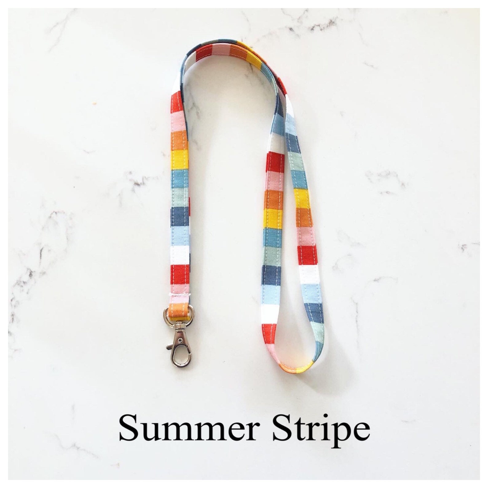 Summer Fabric Lanyards Summer Lanyards Bright Lanyard Etsy