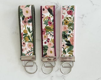 Rifle Paper Co Petite Garden Party Floral rose - Porte-clés Rifle Paper Co - Porte-clés - Imprimé rose