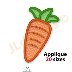 Carrot Applique Design. Carrot embroidery design. Embroidery applique carrot. Embroidery designs carrot. Applique. Machine embroidery design