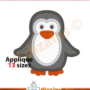 Penguin Applique Design. Penguin embroidery design. Embroidery design penguin. Applique design penguin. Panguin. Machine embroidery design.