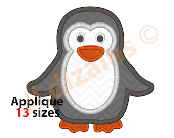 Penguin Applique Design. Penguin embroidery design. Embroidery design penguin. Applique design penguin. Panguin. Machine embroidery design.