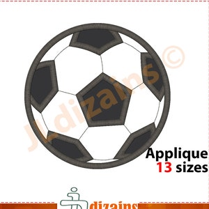 Soccer Ball Applique Design. Soccer ball embroidery design. Embroidery design soccer ball. Ball applique design. Machine embroidery design