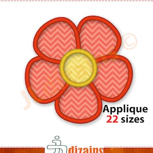 Flower Applique Design. Flower embroidery design. Embroidery design flower. Applique flower. Embroidery applique machine embroidery design.
