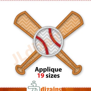 Baseball Applique Design. Baseball embroidery design. Baseball bat embroidery designs. Applique baseball bat. Machine embroidery design