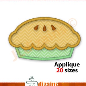 Ricamo con ricamo a applique a forma di torta. Disegno del ricamo della torta. Disegni applique a torta. Grafico a ricamo.