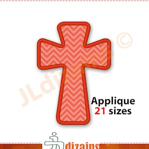 Cross Applique Design. Cross embroidery design. Christian cross embroidery. Embroidery applique religious cross. Machine embroidery design