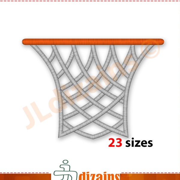 Basketball Net Embroidery Design. Basketball hoop embroidery design. Embroidery designs basketball. Basketball net Machine embroidery design