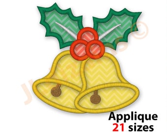 CURLY CHRISTMAS BELLS 4inch-12 Machine Embroidery Designs CD FREE SHIPPING CURLY CHRISTMAS BELLS 4inch-12 Machine Embroidery Designs CD FREE SHIPPING